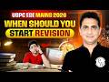 UPSC ESE Mains 2026 | When to Start ESE Mains Preparation for 2026? Full Guide