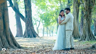 BEST ROMANTIC SANTALI PRE-WEDDING | Dr. SUDESHNA KISKU & Dr. SUBHANKAR SAREN | MARRY GOLD STUDIOS