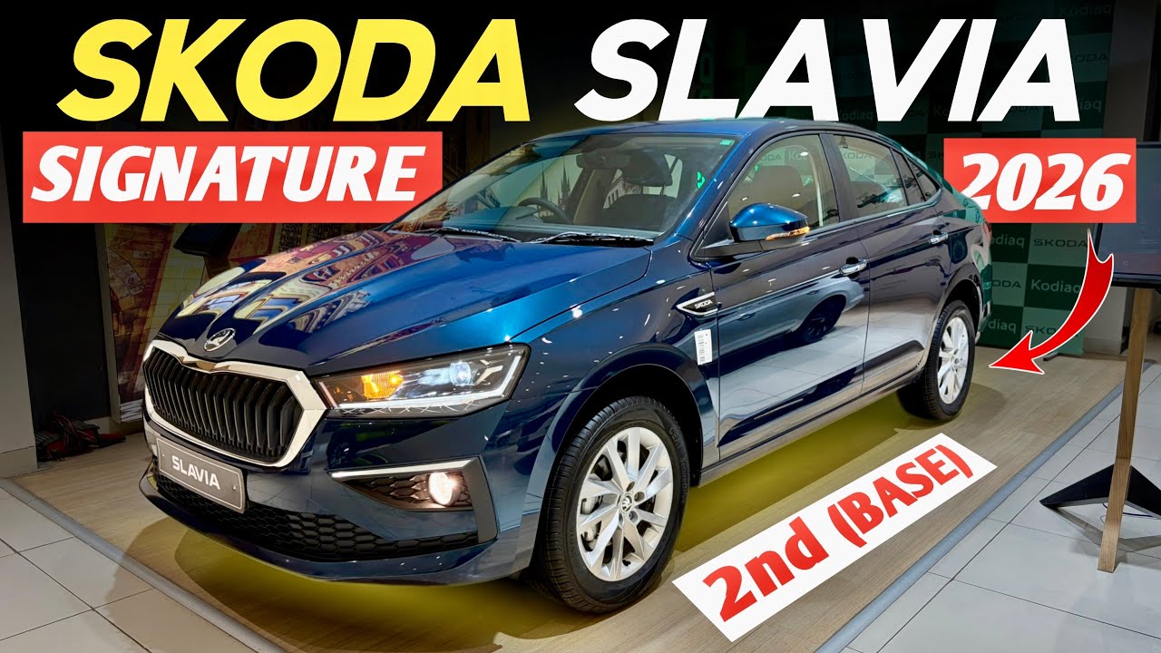 New 2026 Skoda Slavia Signature Detailed Review | Price, Mileage, Features, Comfort | VFM Model?