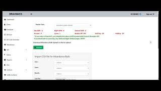 Kaapan Security Guard Services Softwareattendance Bulk Upload Features Demo