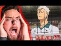 Im scared college volleyball player reacts to haikyuu s1 e17