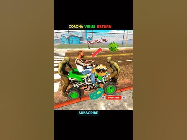 Corona Virus 🦠 In Indian bike driving 3d #shorts #gaming #viral #trending #coronavirus #gta