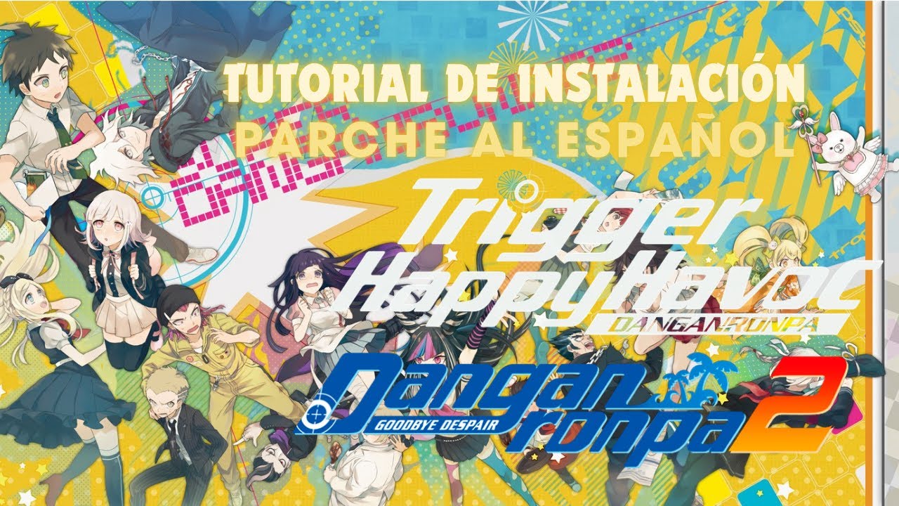 Instalación del parche al español para Danganronpa 1 y 2