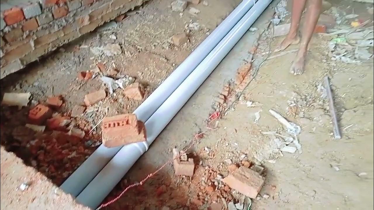 Bathroom Latrine Ka Pipe 4 Inch Ka Kaise Dale Bathroom Latrine Me Paip please-subscribe-kijiye-loring-ko-nikaalte-samay-ka-video-4-inch-ka
