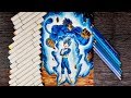 Drawing Vegeta Super Saiyan Blue Great Ape Oozaru