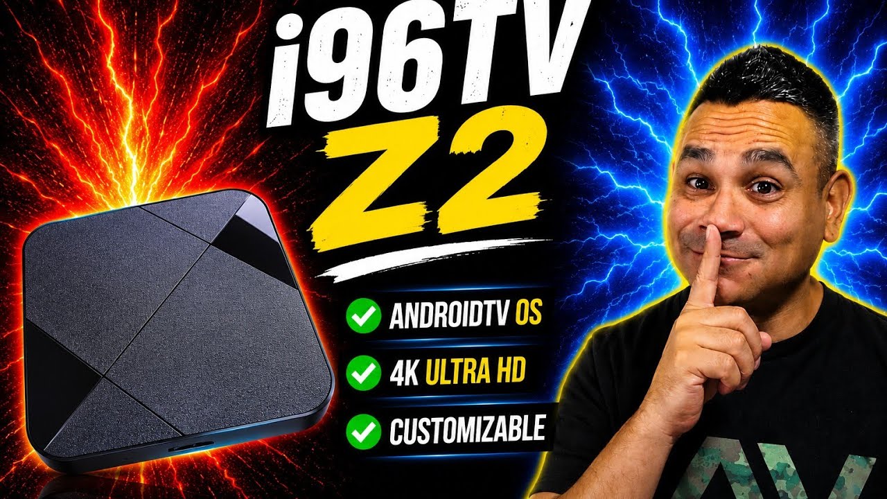 New Upgraded z2 i96TV Android TV Box - YouTube
