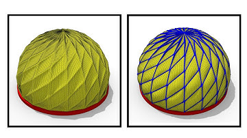 Rhino Grasshopper (Kangaroo Tensile Dome)