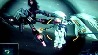 ACE 3 : Blood Ark vs Wing Gundam Zero Custom [Ace mode] Okawari