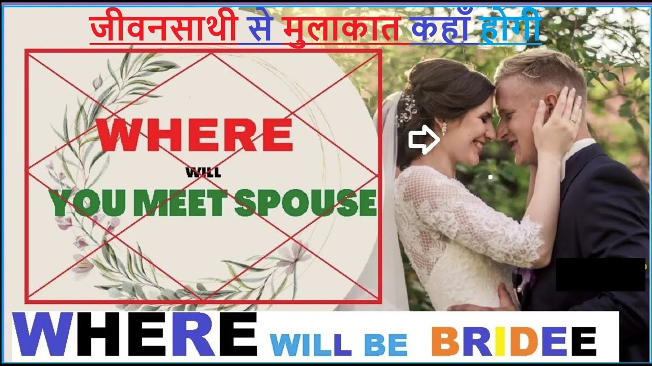 जीवनसाथी से मुलाकात कहाँ होगी? | विवाह स्थान ज्योतिष अनुसार | Place of Meeting Spouse
