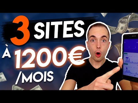 3 SITES INTERNET POUR GAGNER 1200€ PAR MOIS (Gagner de l'argent sur internet)