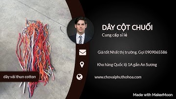 Bán dây cột chuối
