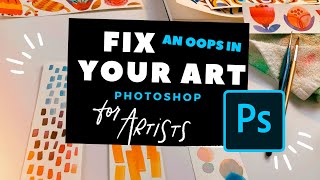 How to Fix a Water Spill on a Watercolor Painting YouTube