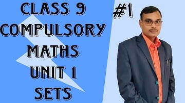 Class9 Unit 1  SETS topic operation of sets teach by rp ramesh