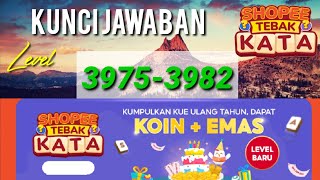 Shopee Tebak Kata Level 3975 3976 3977 3978 3979 3980 3981 3982 Kunci Jawaban Langsung Terbaru