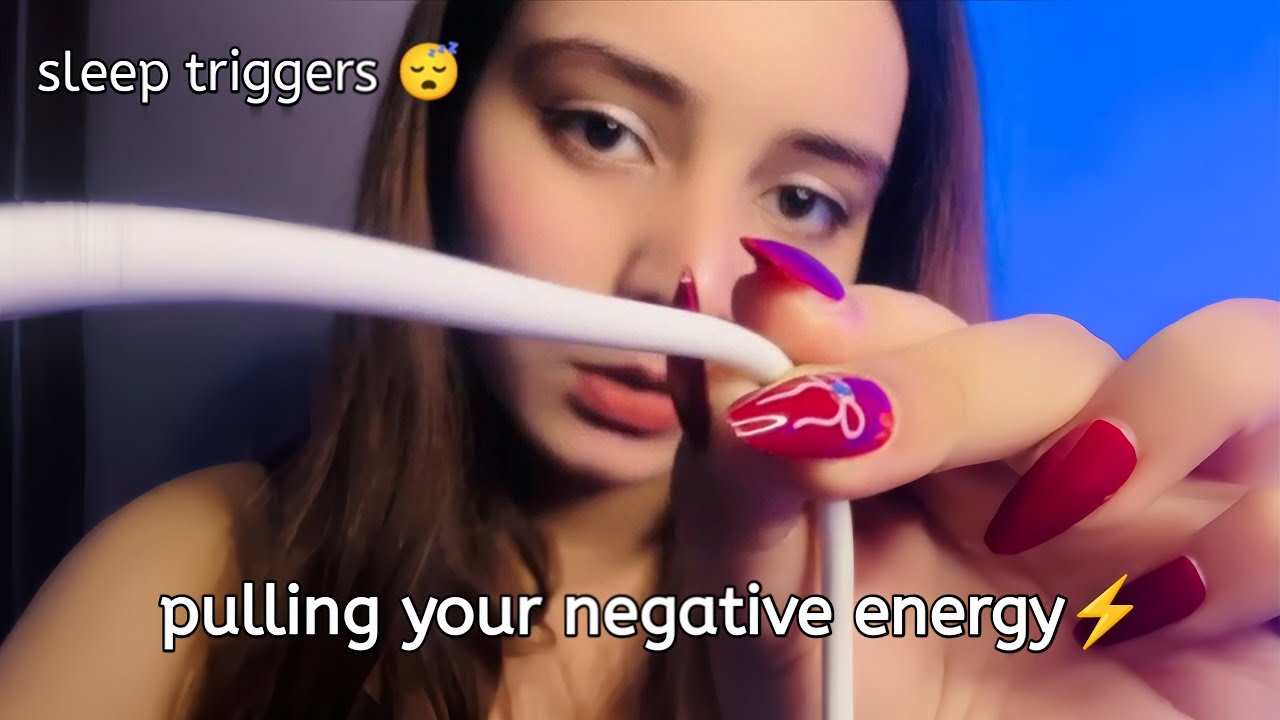 ASMR(REIKI) Negative Energy Plucking 🧿🍀No talking, Hand movements (432 hz music) 