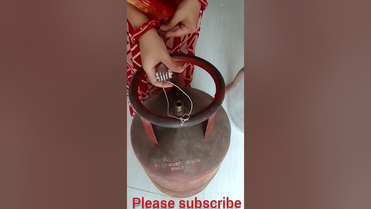 How to open gas cylinder cap। গ‍্যাস সিলিন্ডার এর ঢাকনা কীভাবে খুলবেন