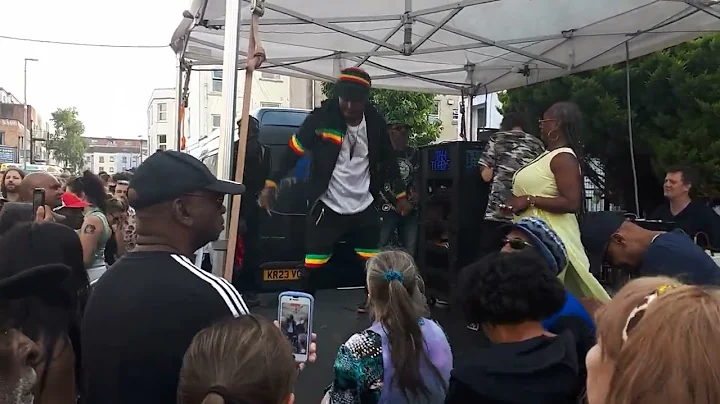 Jah Tubbys giving tributes to Jah shaka Pt2 Bristol Carnival 1.7.23