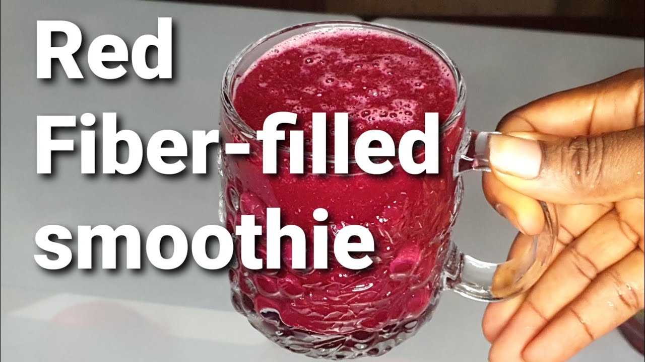 Fiberfilled Beet Smoothie for a healthy heart YouTube