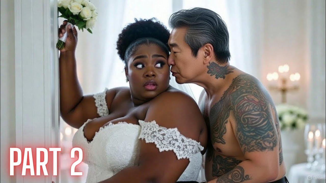 (PART 2) Black Lady Was Rejected By Her Korean BF, So She Married His GRANDFATHER On Wedding Night..