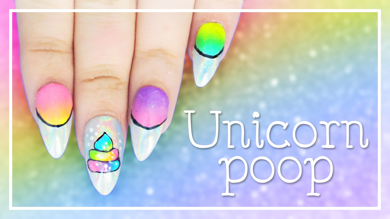 1. "Poop Scrubber Nail Art Tutorial" - wide 8