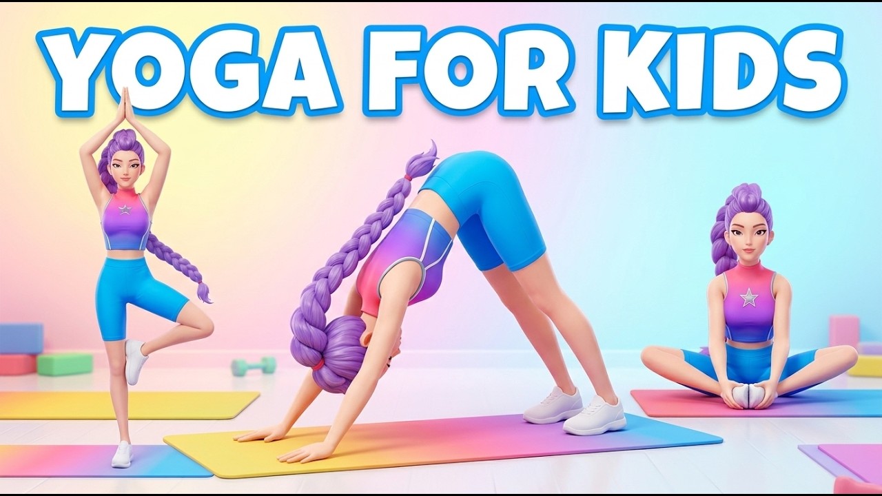 Ultimate Kids Yoga Routine for Focus, Flexibility & Calmness | Easy