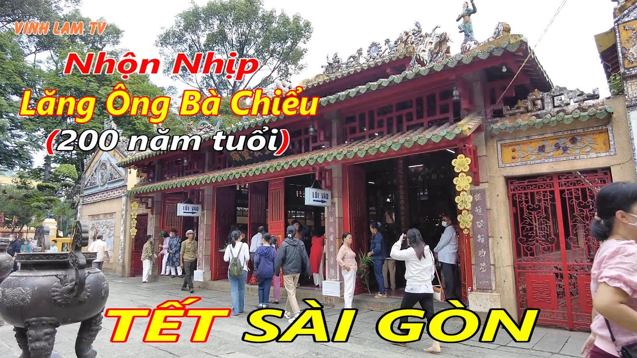 Lăng Ông Bà Chiểu Ngôi đền cổ nhất Sài Gòn nhưng rất được lòng giới trẻ