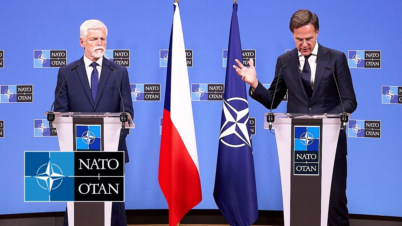 Генеральный секретарь НАТО с президентом Чехии 🇨🇿 Петром Павлом, 21 МАЯ 2025 ГОДА