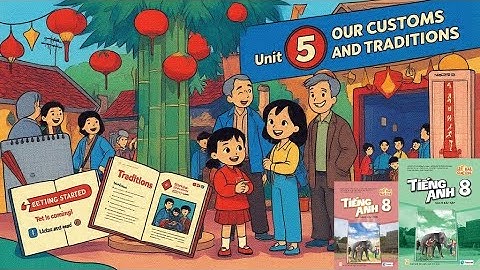 Tiếng Anh 8 Global Success | Unit 5 OUR CUSTOMS AND TRADITIONS | GETTING STARTED | Tet is coming!