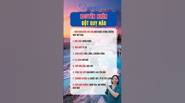 Nguyên nhân đột quỵ não #duocsily #dsly #chamsocsuckhoe #suckhoe #songkhoe