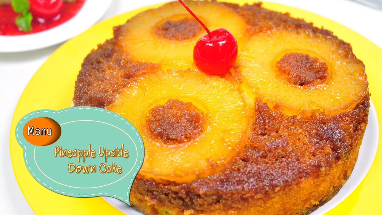 เค้กสับปะรด Pineapple Upside Down Cake - 1 Minute Cooking