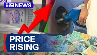 Petrol prices to rise back up after Easter break | 9 News Australia