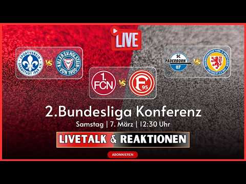 🔴25. Spieltag | SVD - KSV | FCN - F95 | SCP - EBS | 2 Bundesliga | Samstag Konferenz