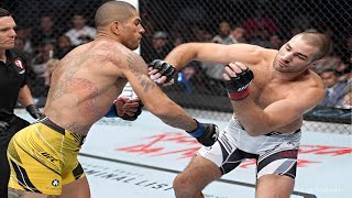 Sean Strickland vs Alex Pereira Full Fight UFC 276 - MMA Fighter