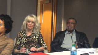 Brigadier General Arnold N. Gordon-Bray speaks at the Layola Marymount University