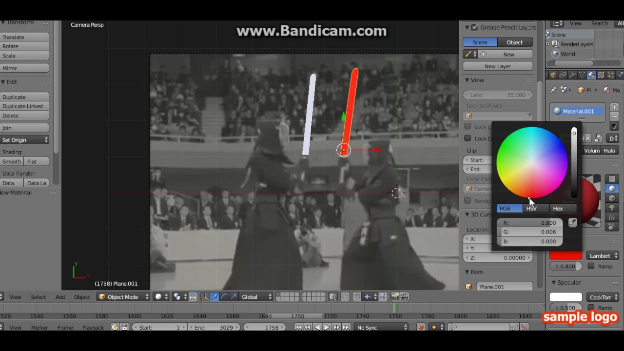 blender lightsaber tutorial no talk - YouTube
