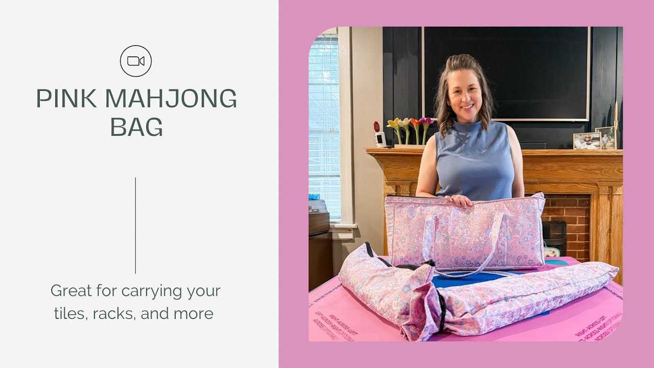 The Best Mahjong Travel Bag | Fits Tiles, Racks, Cards & Mat! 🎲👜