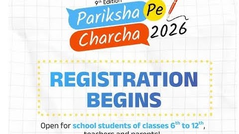 PARIKSHA PE CHARCHA - 2026 ( HOW PARENTS WILL PARTICIPATE )