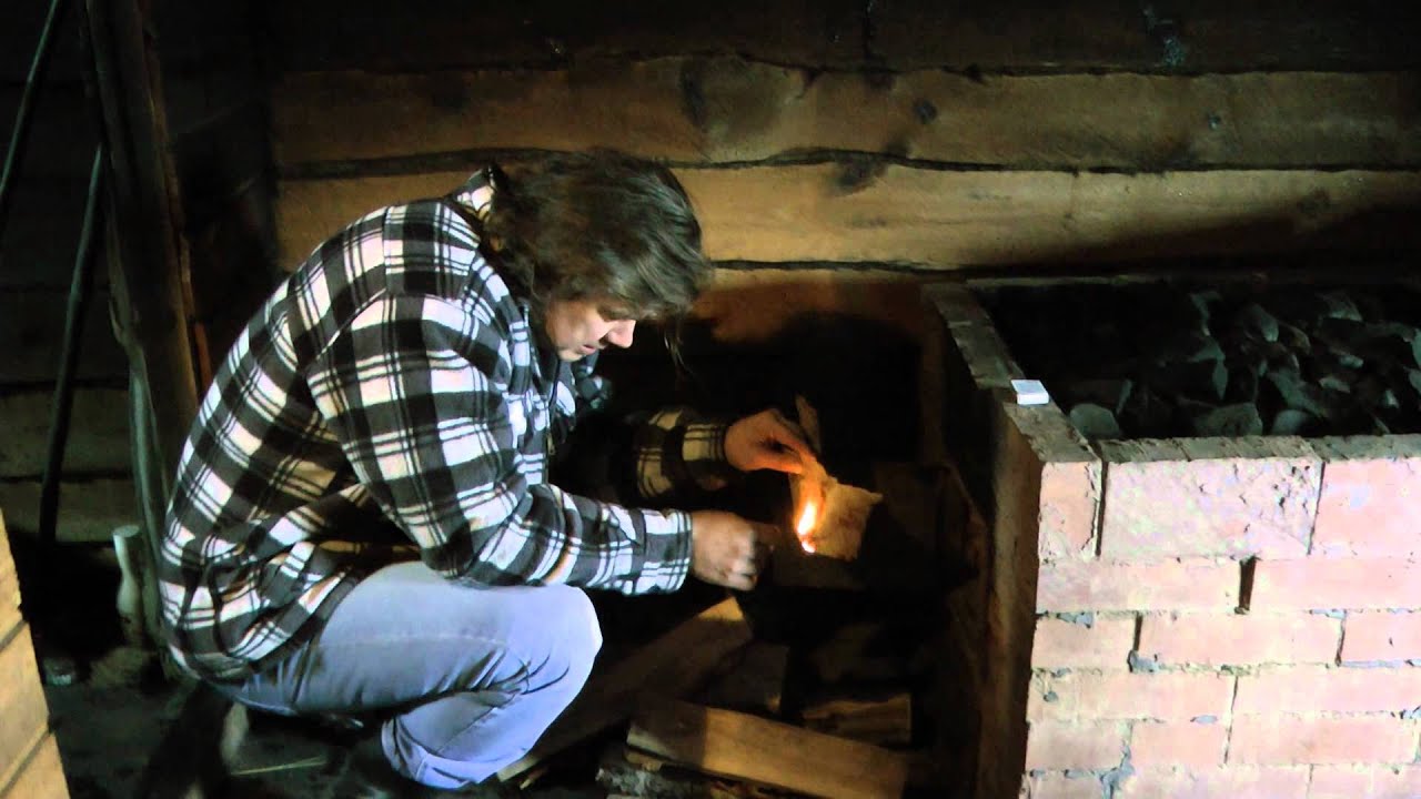 Баня по черному своими руками