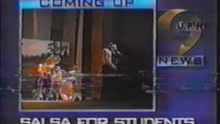 UPN 9 NEWS. TPJR. FRANKIE C.. VISIT PASSAIC HIGH SCHOOL. 1998