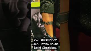 forearm Hand Band Men #Tattoos | Sloni #Tattoo Studio | #latest #viral #trending video #reel | Delhi