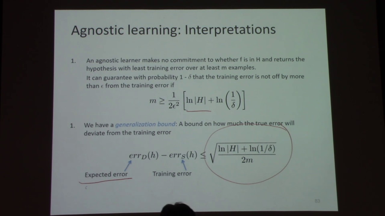 Machine Learning - Lecture 16 (Fall 2016) - YouTube