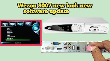 आ गया Wezon 8007 new software