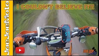 Screaming 2 stroke!  KTM 300 EXC First Gear Challenge.