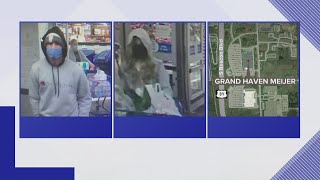 Grand Haven police looking for help identifying suspects in possible larceny