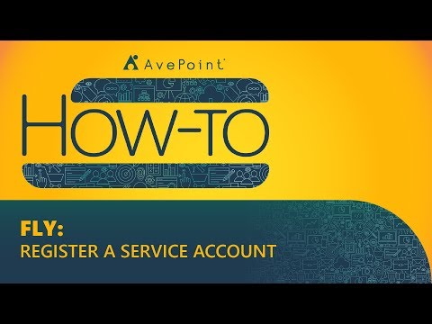 How-To: FLY – Register a Service Account
