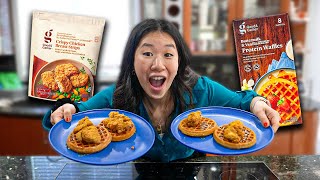 Lets make Chicken and Waffles! QUICK Breakfast Ideas!