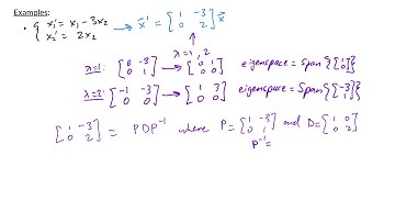 Linear Algebra - Applications of Eigenvalues/Eigenvectors to solve Differential Equations (part 1)