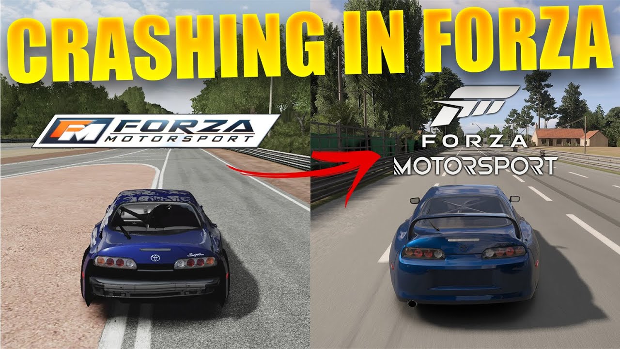 I Crashed At 200 MPH In Every Forza Motorsport...