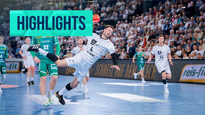 Highlights: THW Kiel - SC DHfK Leipzig (Saison 2023/24)