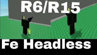 Roblox Fe Script Showcase |Fe Headless V1 |Fluxus and Hydrogen